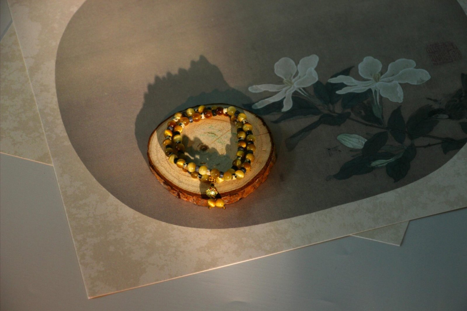 Golden - Yin - Frosty Moon and Condensed Frost Bracelet - Image 3