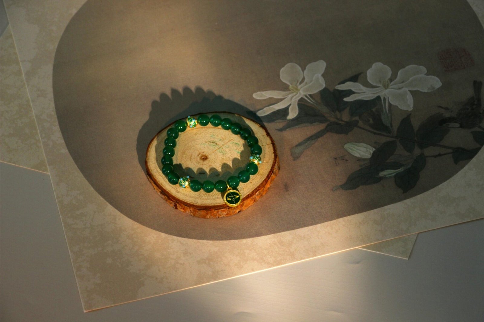 Wood - Yang - Verdant Pine Bracelet - Image 3